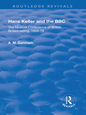 cover image of Hans Keller and the BBC